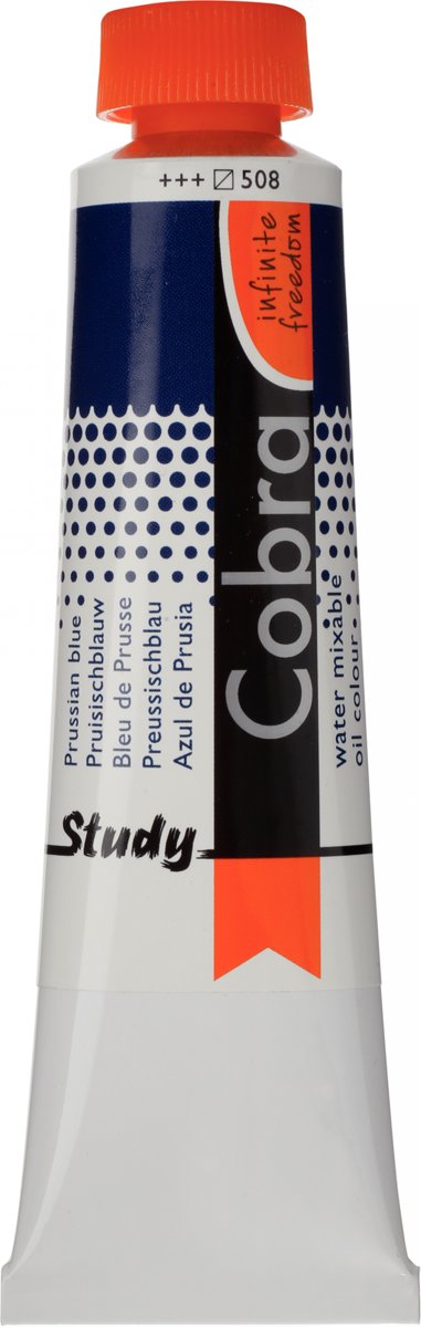 Cobra Study Olieverf 40ml | Prussian Blue (508)